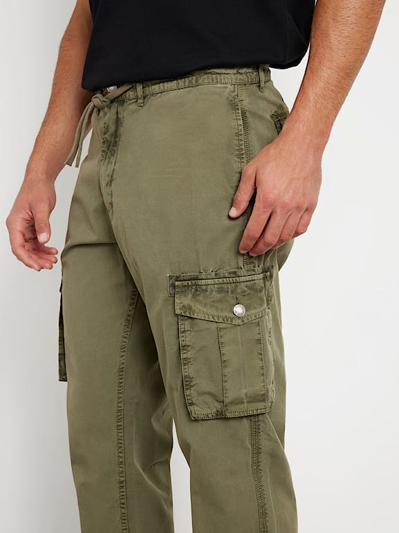 GUESS Mid rise cargo pant Men