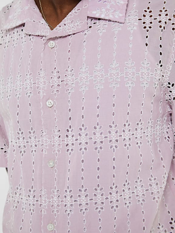 Pink guess shirt men online