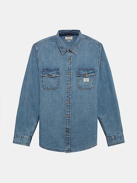 Camicia jeans guess online