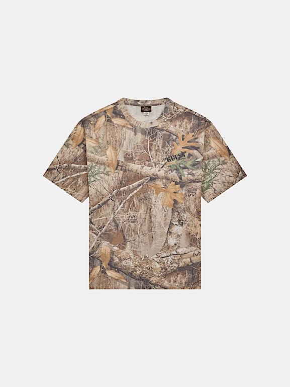 GUESS Originals Realtree print t shirt Men