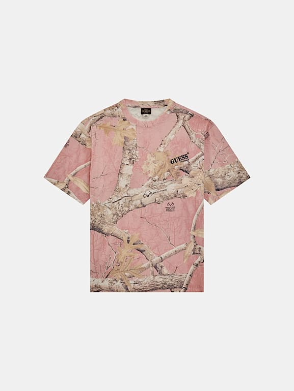 GUESS Originals Realtree print t shirt Men