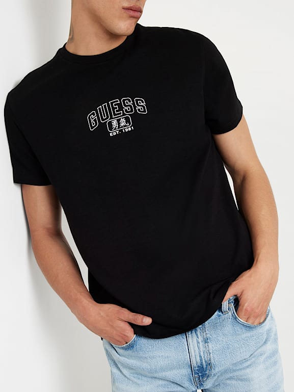 All black guess shirt new arrivals