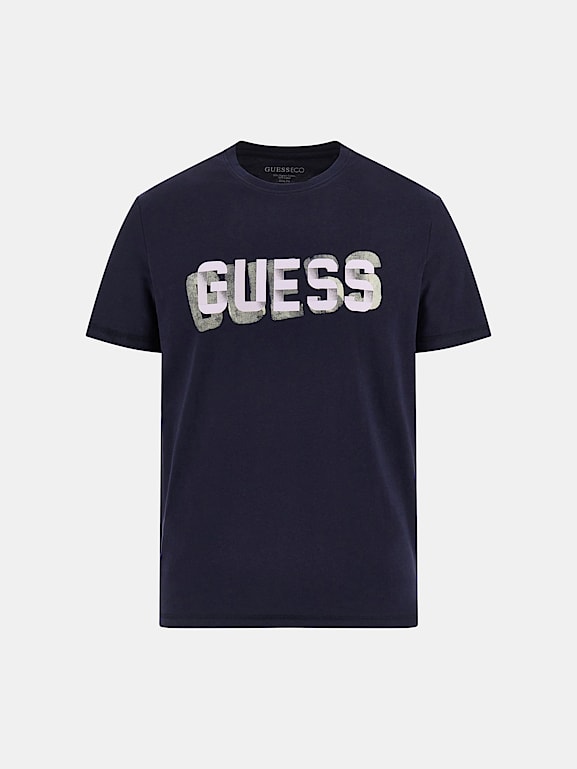 T shirt logo guess deals