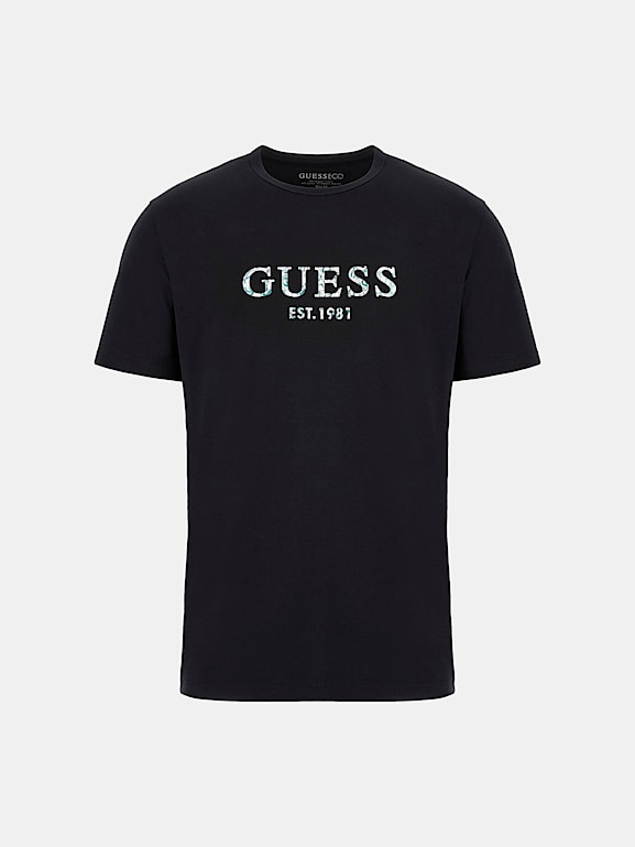 GUESS® T-Shirt Stretch Frontlogo Herren