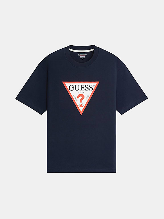 T shirt guess logo shop