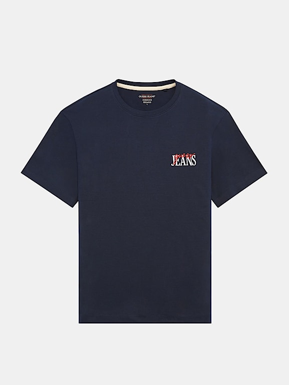 T shirt guess jeans homme deals