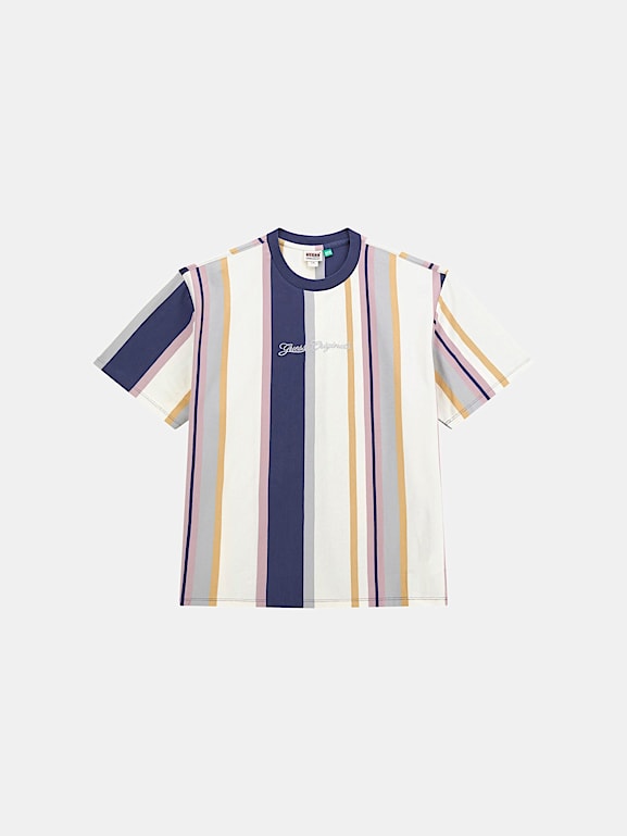 Camiseta guess hombre rayas verticales on sale
