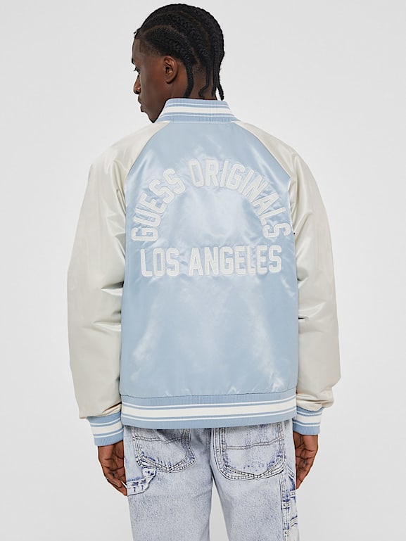 Guess satin bomber jacket clearance