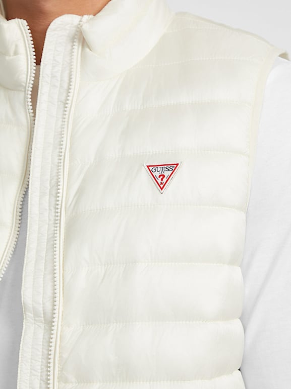 Guess white vest new arrivals