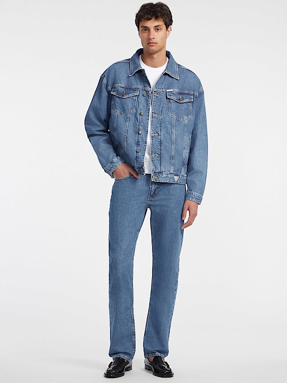 GUESS Chaqueta vaquera trucker corte holgado