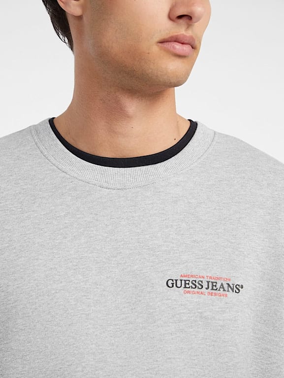 American Tradition Sweatshirt Erkek GUESS Jeans