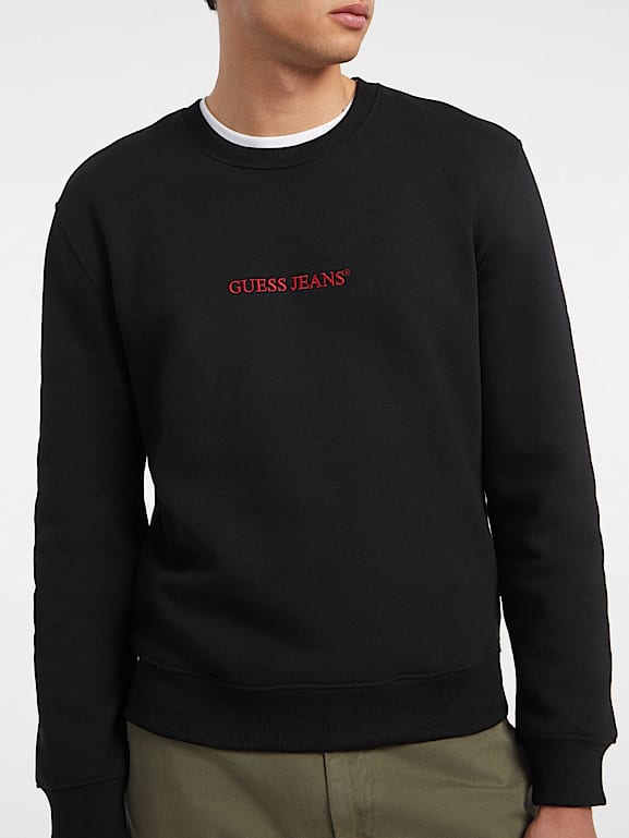 GUESS Slim Embroidered Sweatshirt