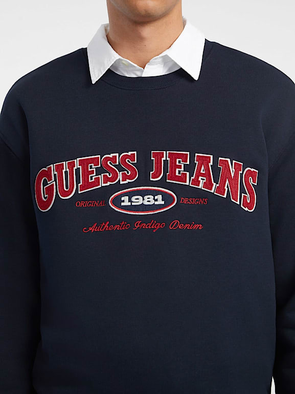 Original Design Sweatshirt Men GUESS Jeans