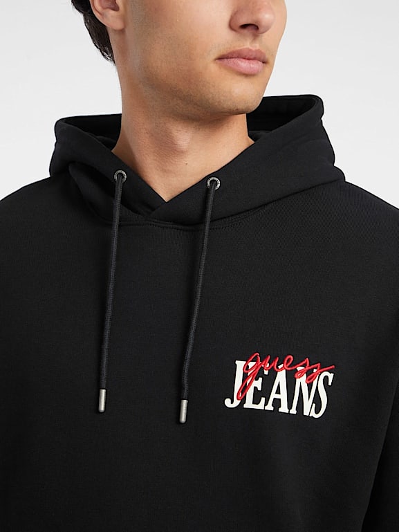 Guess arch logo hoodie cheap