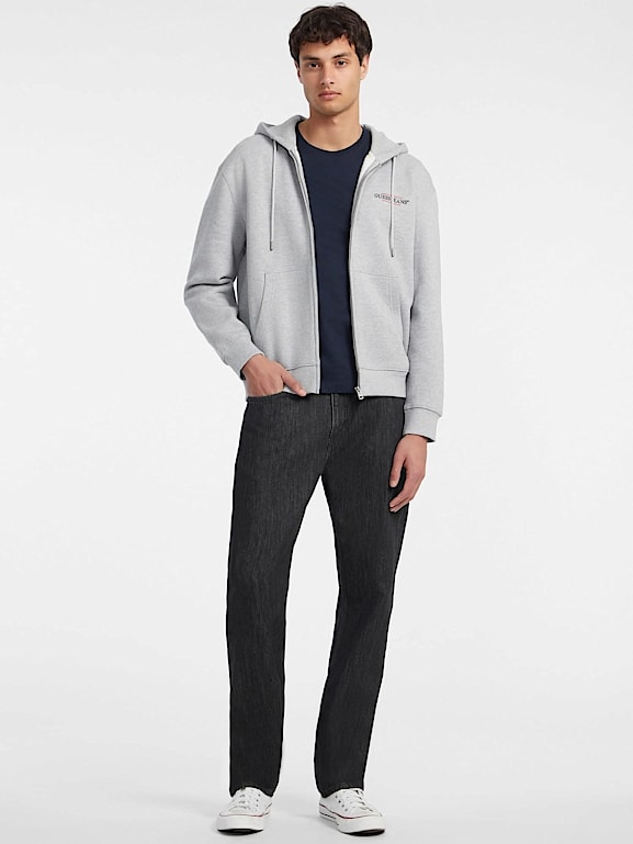 American Tradition Zip-Up Hoodie Men | GUESS Jeans®