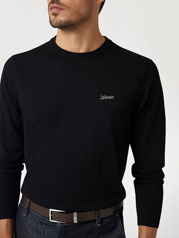 Guess crew neck jumper hotsell