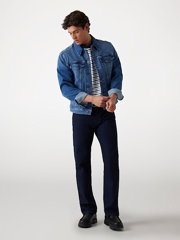 GUESS Regular fit denim jacket Men