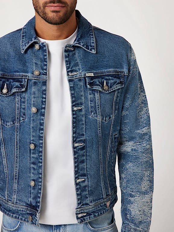 Chaqueta vaquera guess hombre 2025