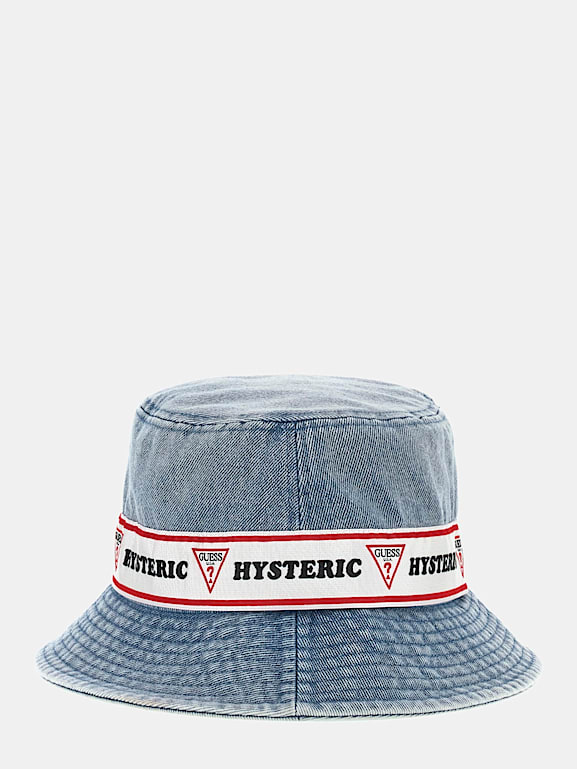 Chapeau Seau De Soleil Avec Logo – Blanc, Taille XL, Occasion