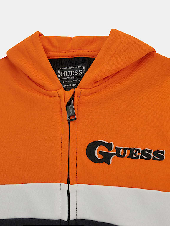 Guess color block hoodie online