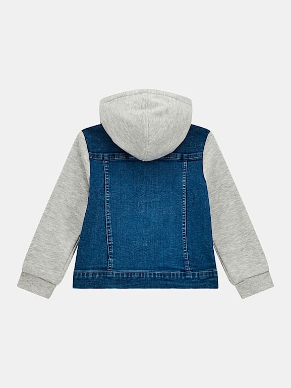 GUESS Kids Hooded denim jacket Boys
