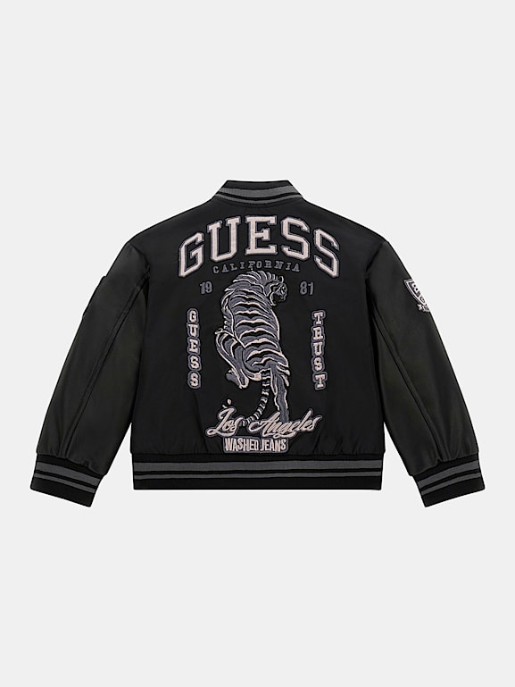 Patches bomber jacket