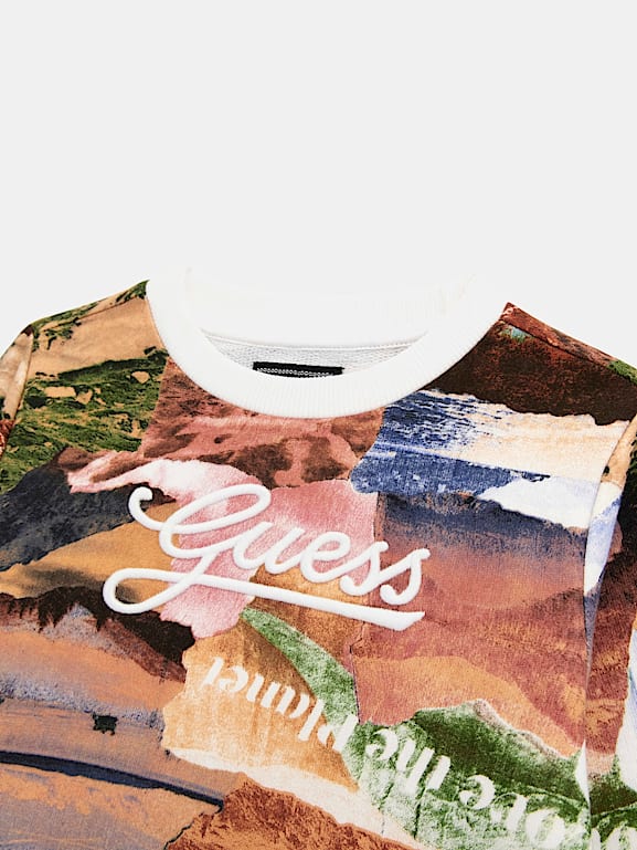 Sudadera con estampado integral