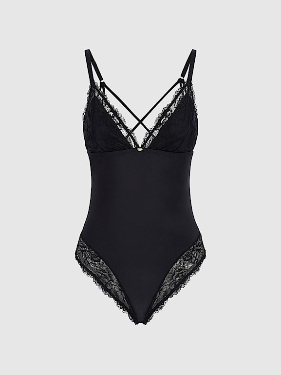 Black guess bodysuit deals