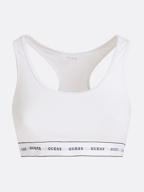 GUESS Sujetador deportivo con logotipo Carrie