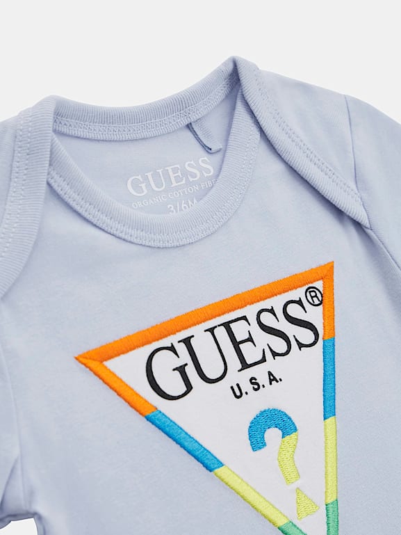 Guess, One Pieces, Guess Infant 3pk Bodysuit