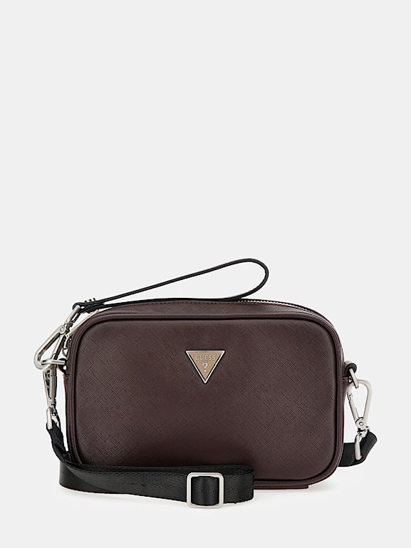 Guess saffiano crossbody bag 2025