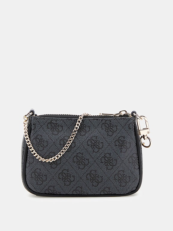 GUESS® Torebak crossbody z logo 4G linia Zamira Kobieta