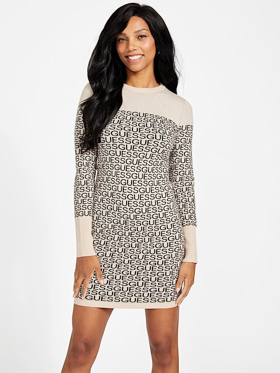 Guess logo dress hotsell