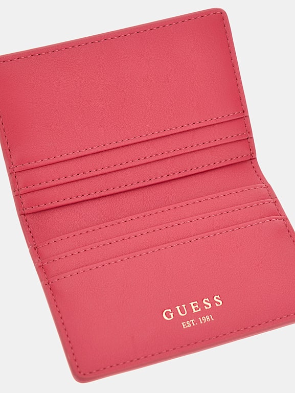 GUESS Kartenetui Allover Logo