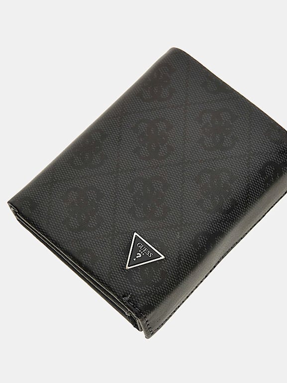Guess genuine leather wallet clearance