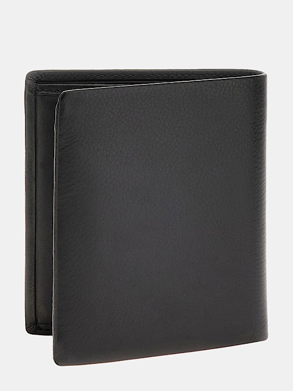 GUESS New Boston genuine leather wallet Men