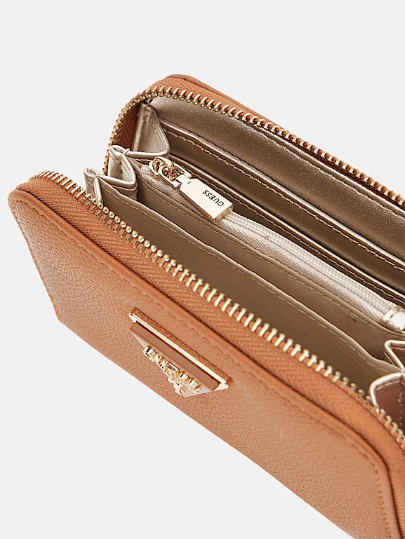 GUESS® Portemonnaie Meridian mit Logodreieck Damen
