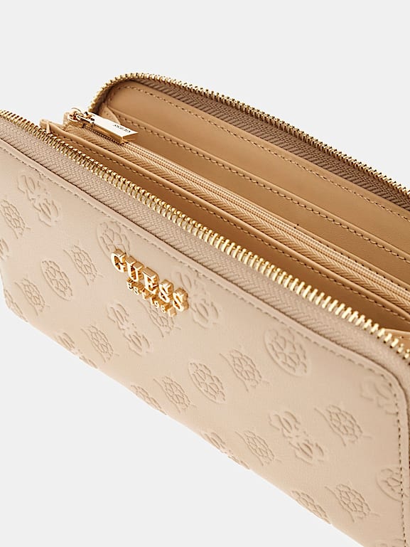 GUESS® Phoebe 4G Peony Logo Maxi Wallet Women