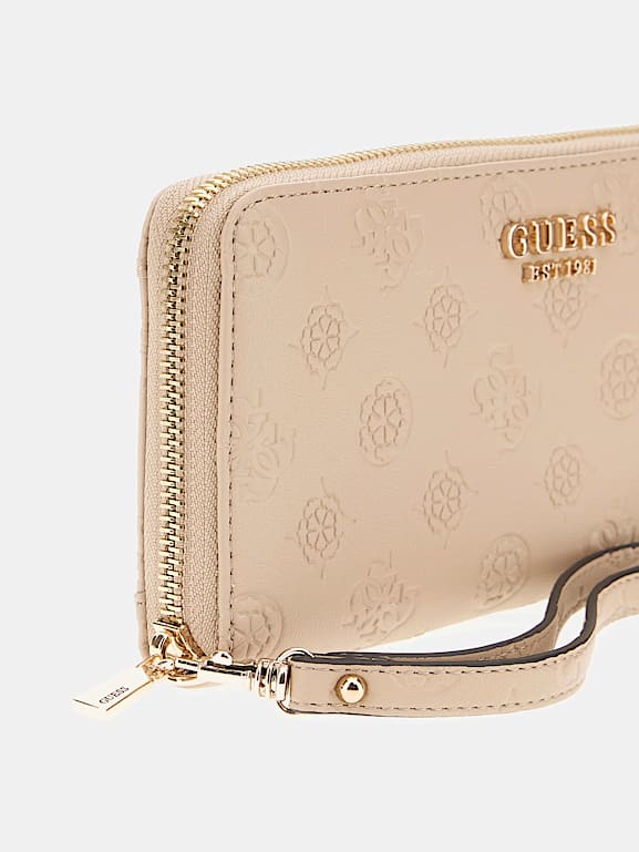 GUESS® Phoebe 4G Peony Logo Maxi Wallet Women