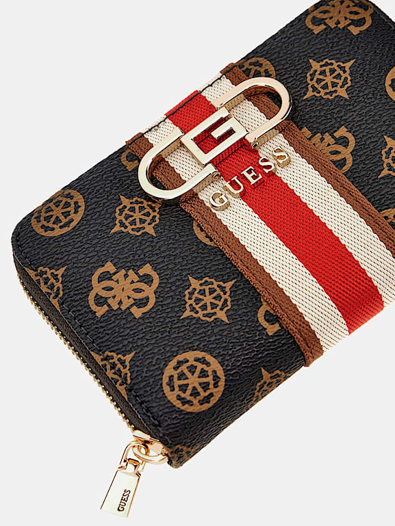 GUESS Nelka 4G peony wallet