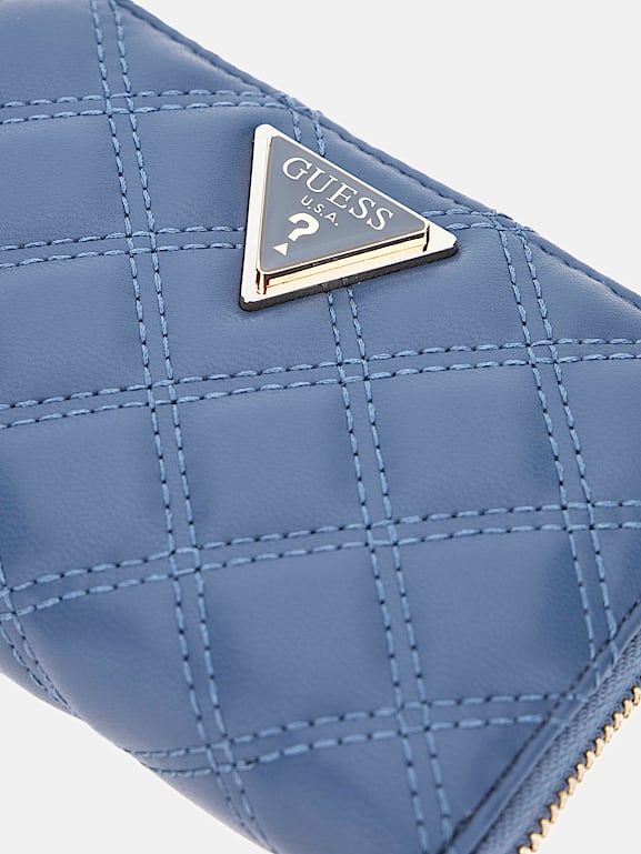 Guess blue wallet cheap
