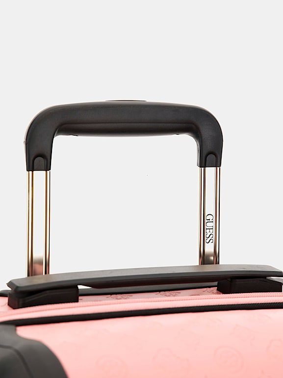 Guess luggage rose gold deals