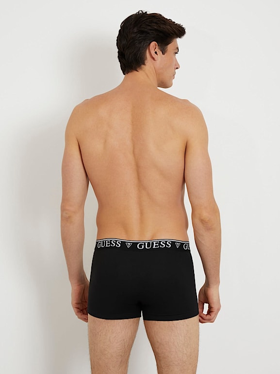 GUESS® Logo elasticated waistband boxer trunk set Men