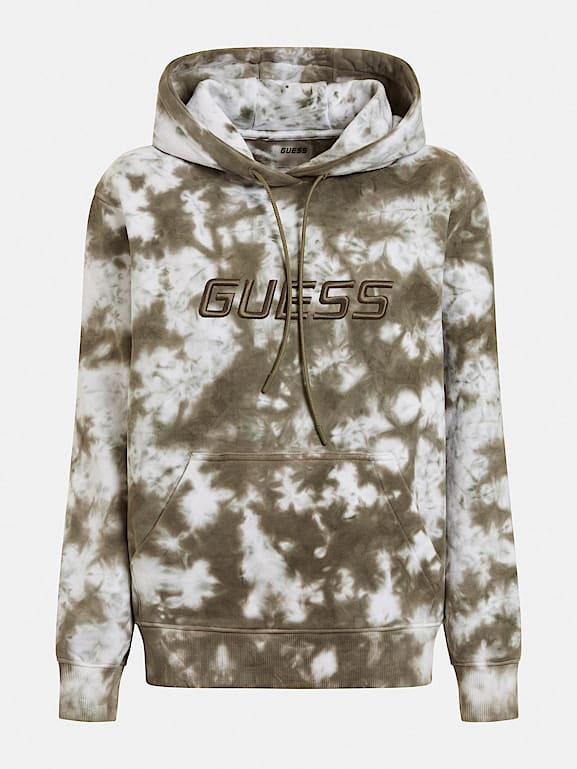 Tie dye sale guess hoodie