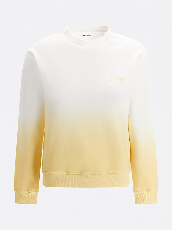 Off white clearance yellow gradient hoodie