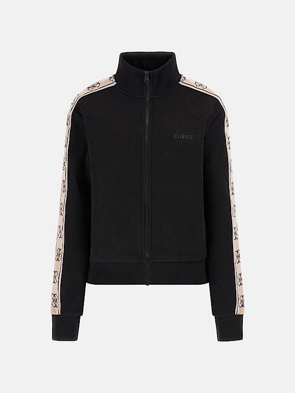Fendi tape logo sweatshirt hotsell