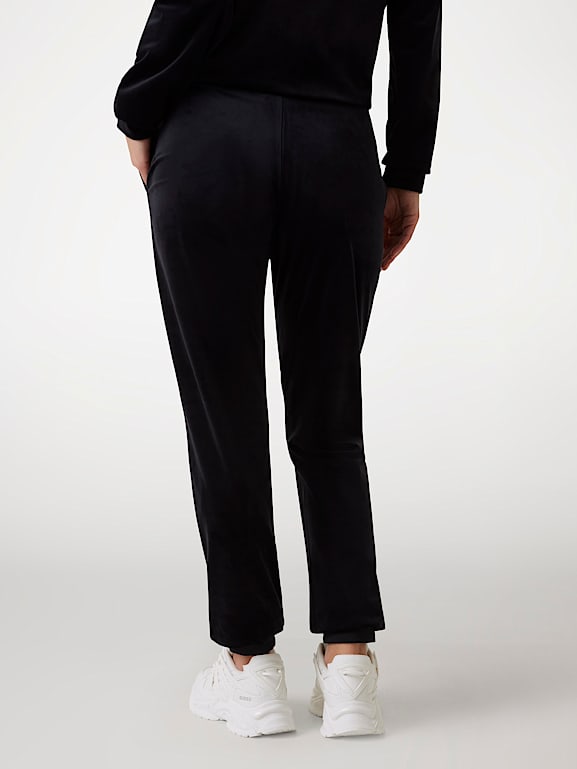 Velvet track pants womens online