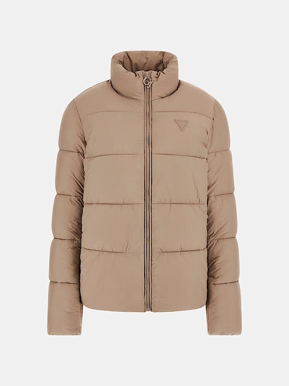 Winter jacket with triangle logo online