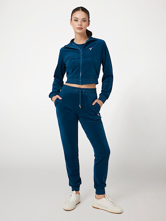 Womens velvet sweatshirt online