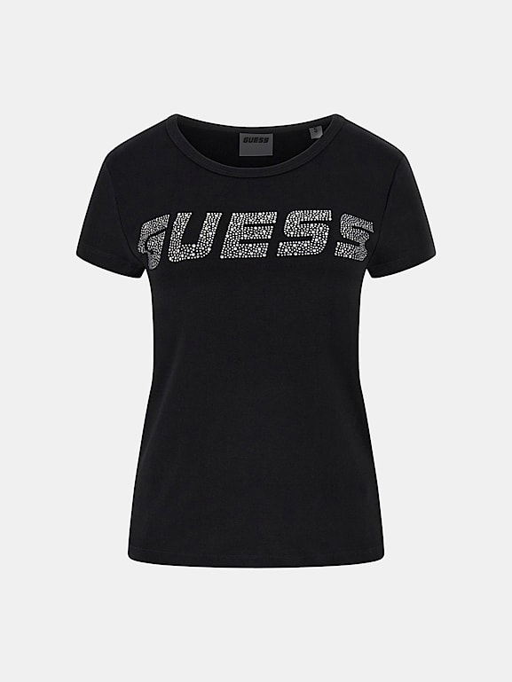 *p(R)ojectR® Rhinestone Logo SS Tee Primitive Dice Rhinestone Mens Short Sleeve Shirt Black Grey